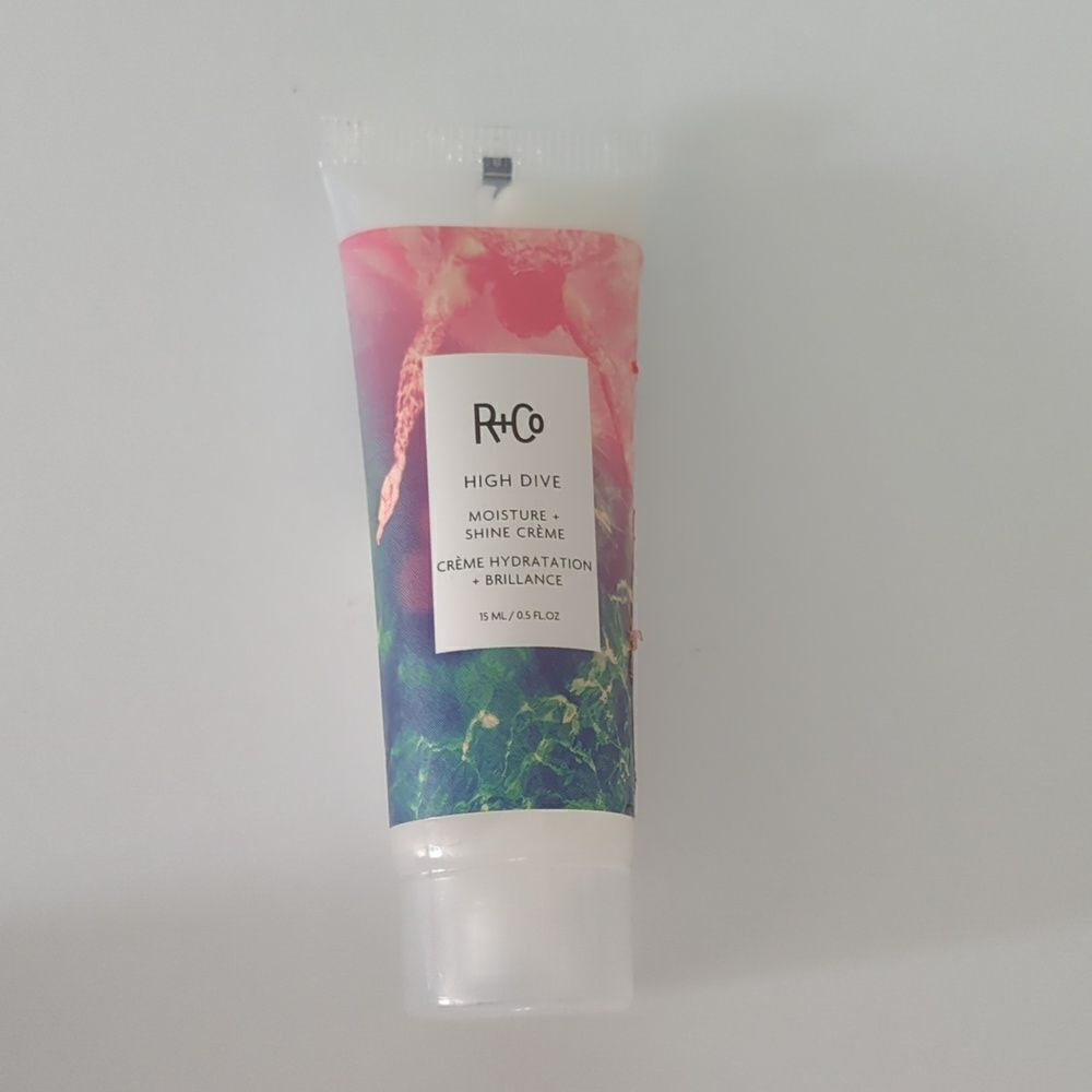 NEW R+Co High Dive Moisture and Shine Cream Hair Care SEALED Hydrate 15 mL